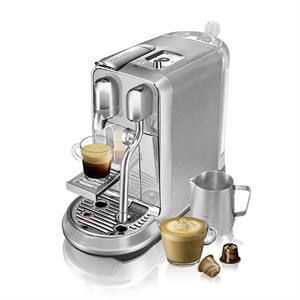 Nespresso Creatista Plus Coffee Machine by Sage: Stainless Steel